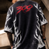 T-Shirt Oversize “300 Inferno” – Édition Street Flame