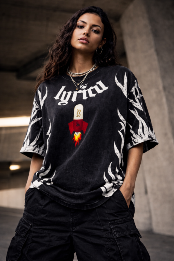 T-Shirt Oversize “300 Inferno” – Édition Street Flame